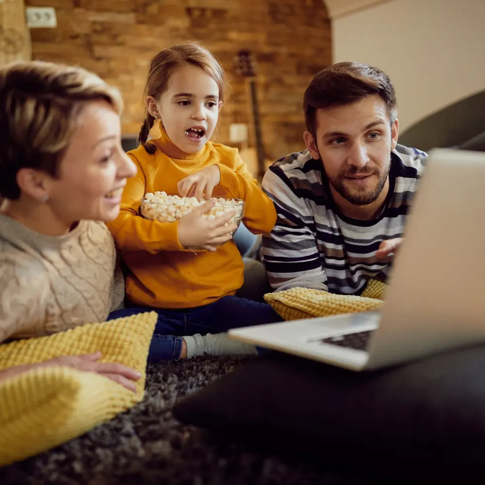Assistindo filmes e séries com streaming